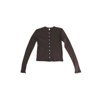 RIB CARDIGAN